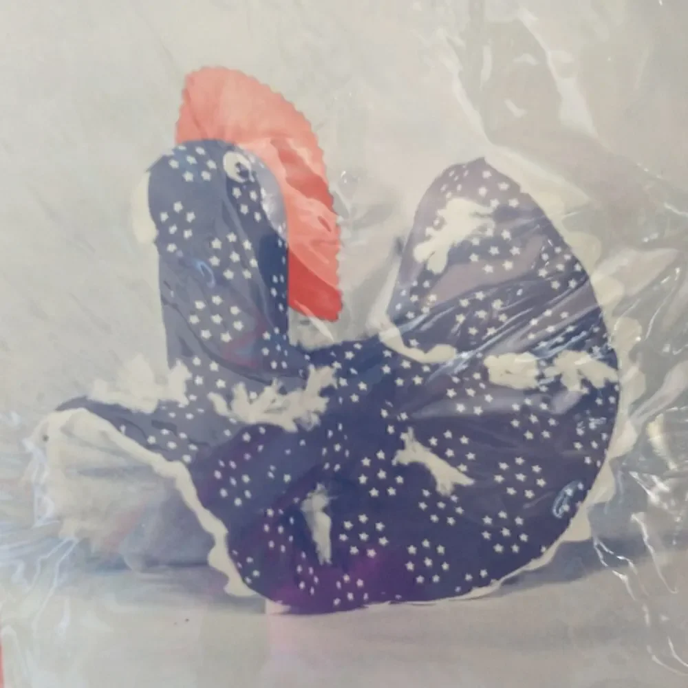 Patches Do It Yourself Kit‎ Patriotic Hen Vintage Chicken Stuffed Red White Blue